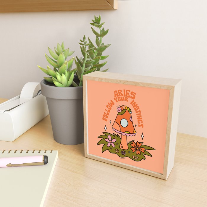 Aries Caterpillar Mini Art Print Gallery Image 2