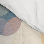Abstract Bauhaus Dot Pattern Sophisticated Autumn Comforter Gallery Image 4