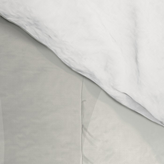 Modern Liquid Swirl Abstract in Bone Comforter Gallery Image 4
