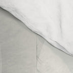 Modern Liquid Swirl Abstract in Bone Comforter Gallery Image 4