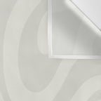 Modern Liquid Swirl Abstract in Bone Wall Tapestry Gallery Image 3