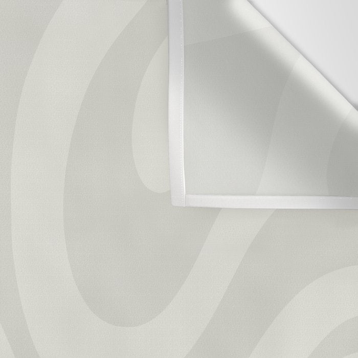 Modern Liquid Swirl Abstract in Bone Wall Tapestry Gallery Image 3