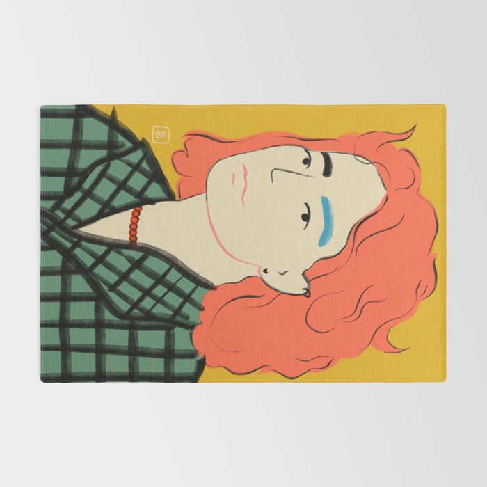 WOOL COAT GIRL Rug Gallery Image 2