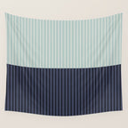Color Block Lines XI Wall Tapestry Gallery Image 4