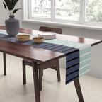 Color Block Lines XI Table Runner Gallery Image 2