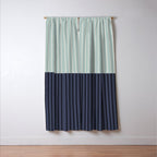 Color Block Lines XI Window Curtain Gallery Image 3