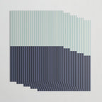 Color Block Lines XI Wrapping Paper Gallery Image 3
