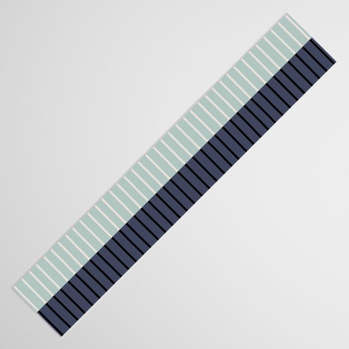 Color Block Lines XI Table Runner Gallery Image 3