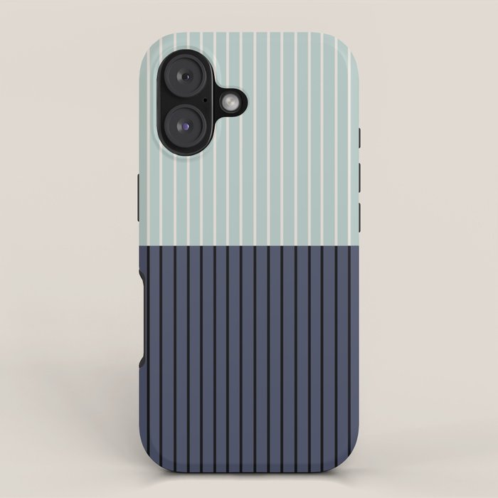 Color Block Lines XI iPhone Case Gallery Image 1