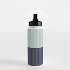 Color Block Lines XI Water Bottle Gallery Image 2