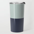 Color Block Lines XI Travel Mug Gallery Image 2