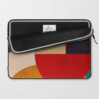 Modern Abstract Mid Century 2 Laptop Sleeve Gallery Image 2