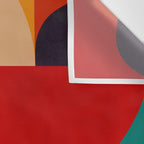 Modern Abstract Mid Century 2 Wall Tapestry Gallery Image 3