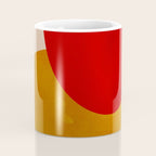 Modern Abstract Mid Century 2 Coffee Mug Gallery Image 4