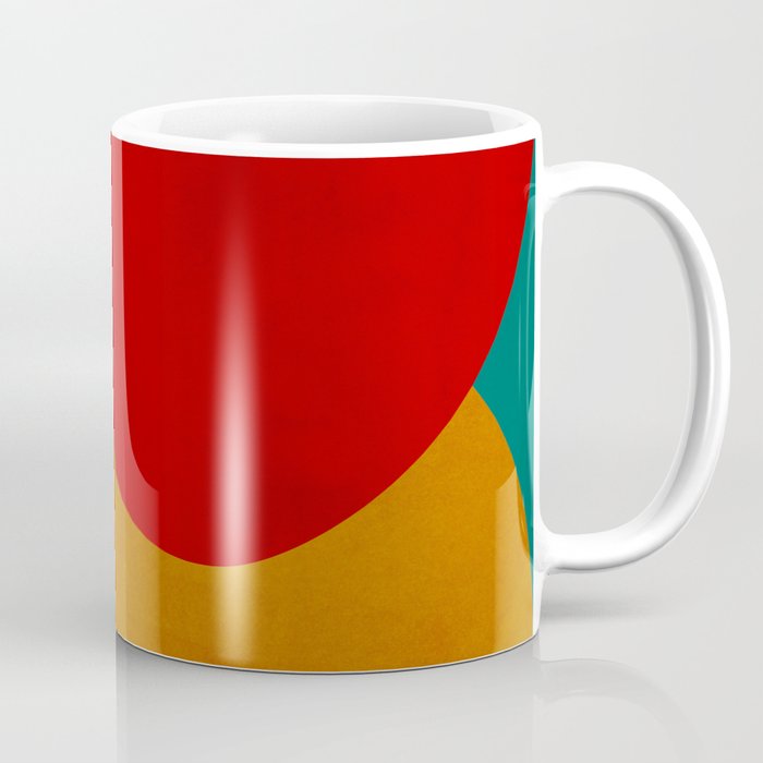 Modern Abstract Mid Century 2 Coffee Mug Gallery Image 1