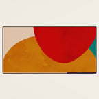 Modern Abstract Mid Century 2 Desk Mat Gallery Image 3