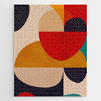 Modern Abstract Mid Century 2 Jigsaw Puzzle Gallery Image 1