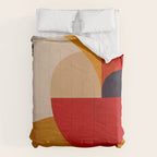 Modern Abstract Mid Century 2 Comforter Gallery Image 6