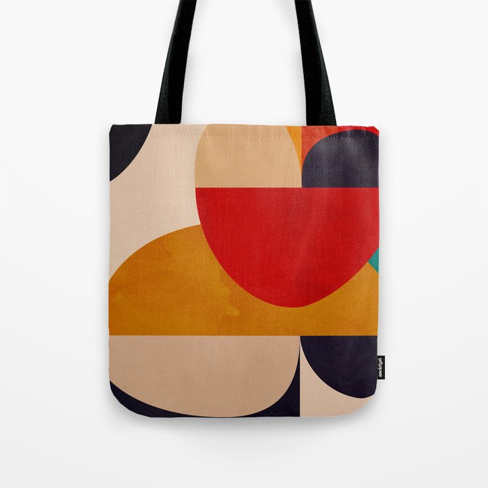 Modern Abstract Mid Century 2 Tote Bag Gallery Image 1