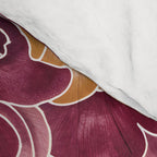 Exotic Plum Bohemian Floral Comforter Gallery Image 4