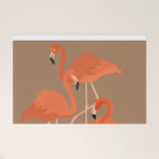 Graceful Flamingos 2 Welcome Mat Gallery Image 1