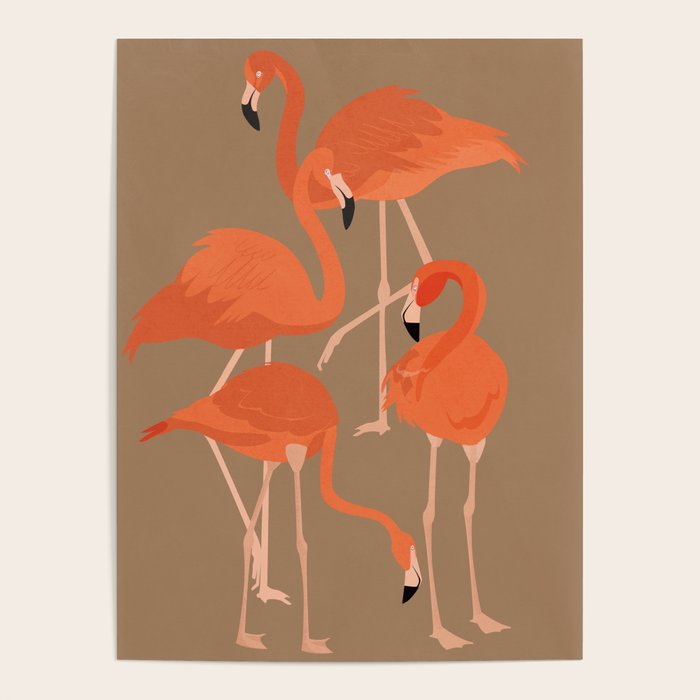 Graceful Flamingos 2 Poster Gallery Image 4