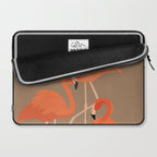 Graceful Flamingos 2 Laptop Sleeve Gallery Image 2
