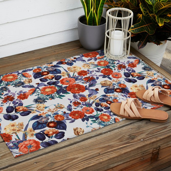 Summer Botanical Garden 2024 Outdoor Rug Gallery Image 2