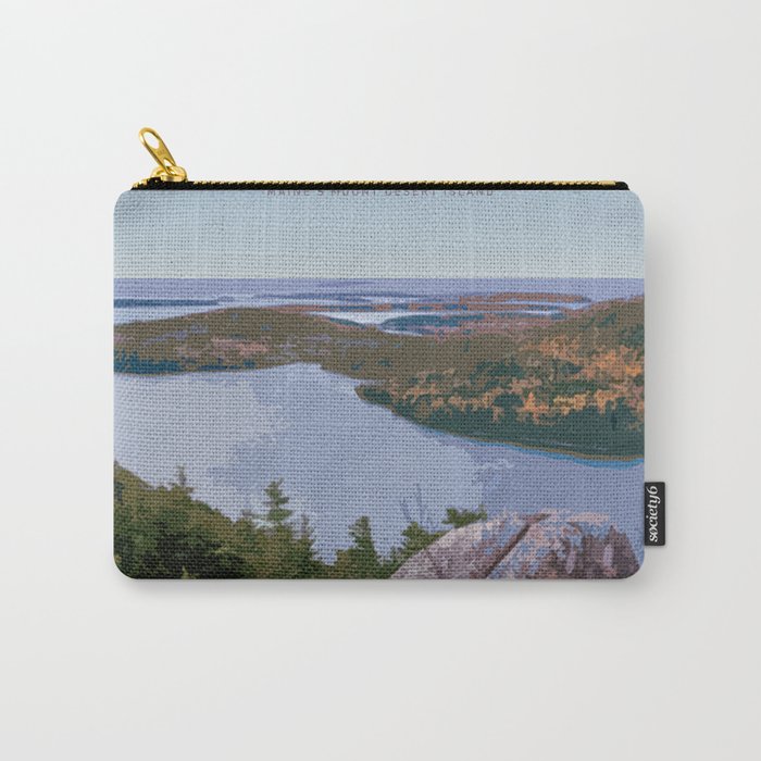 Visit the Acadia National Park Carry All Pouch Gallery Image 1