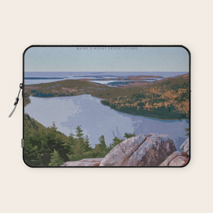 Visit the Acadia National Park Laptop Sleeve Gallery Image 1