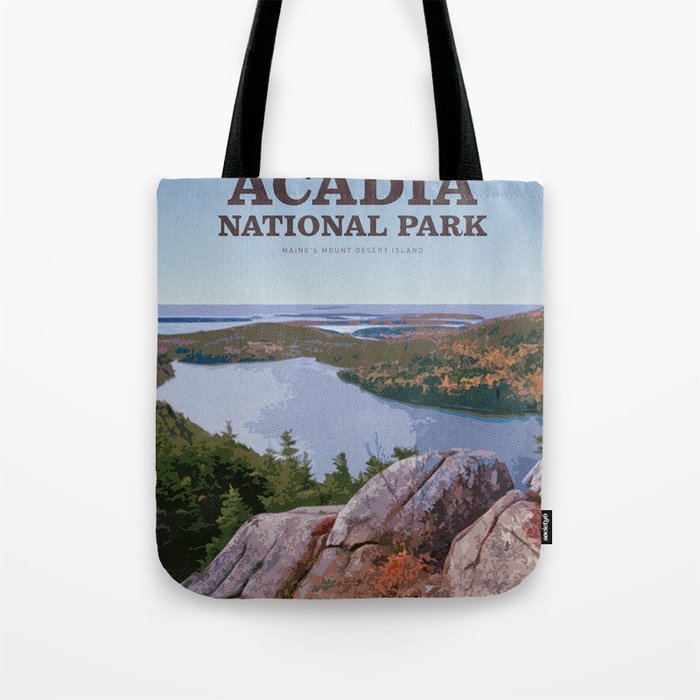 Visit the Acadia National Park Tote Bag Gallery Image 1