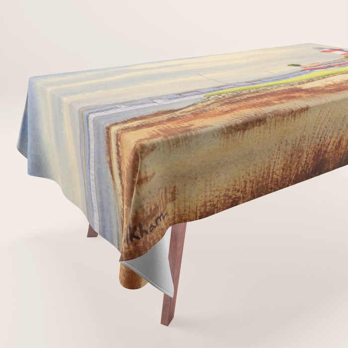 Harbor Town Golf Course SC Tablecloth Gallery Image 1