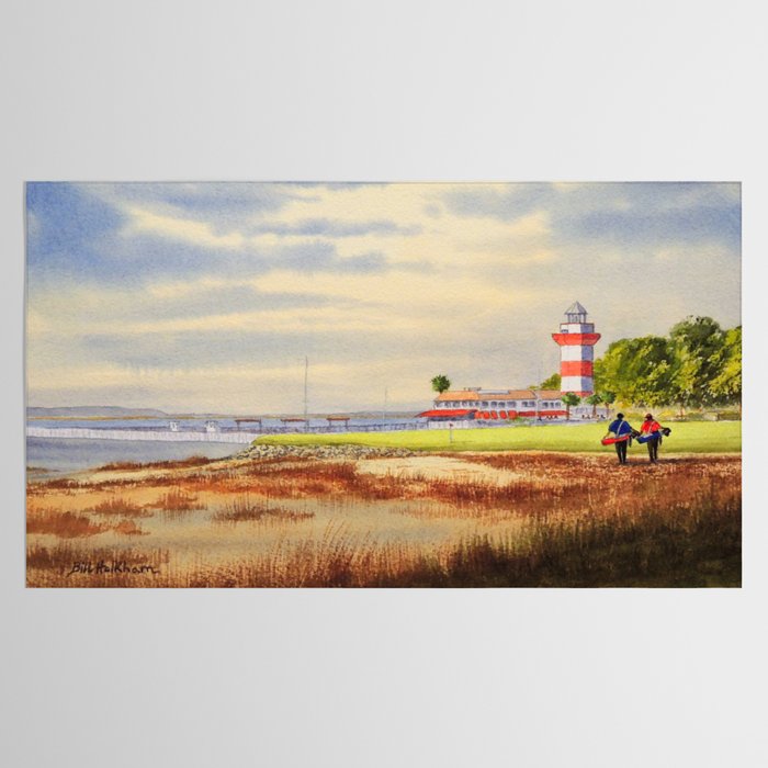 Harbor Town Golf Course SC Tablecloth Gallery Image 2