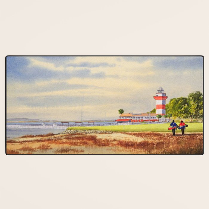 Harbor Town Golf Course SC Desk Mat Gallery Image 3