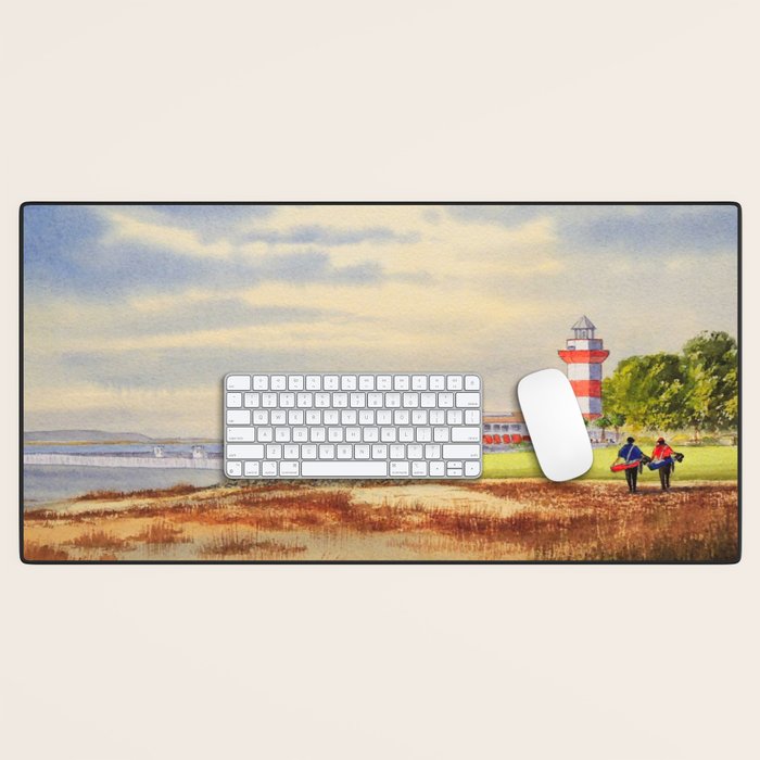 Harbor Town Golf Course SC Desk Mat Gallery Image 1