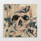 SKULL 4 Wood Wall Art Gallery Image 1