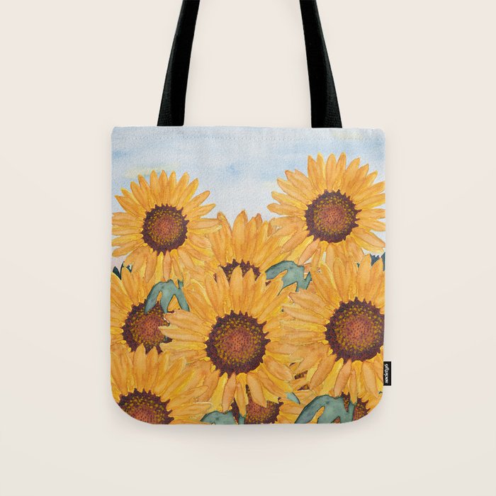 Sunflower_07 Tote Bag Gallery Image 1