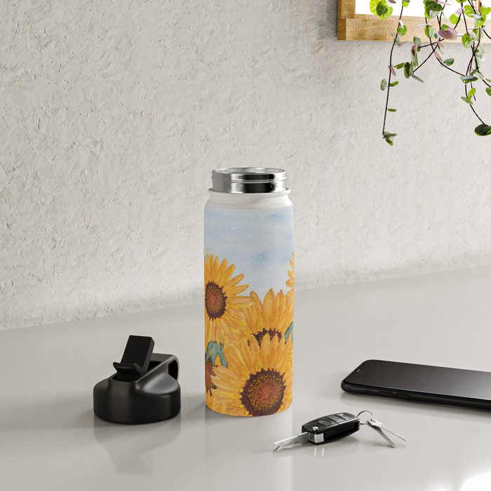 Sunflower_07 Water Bottle Gallery Image 5