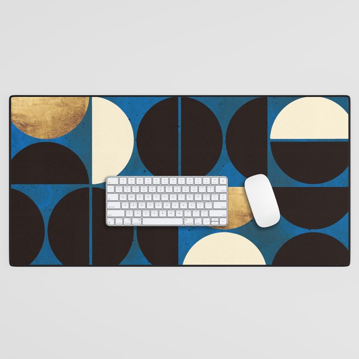 Retro Moon Desk Mat Gallery Image 1