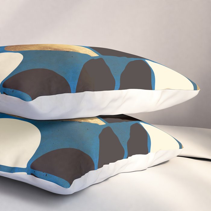 Retro Moon Pillow Sham Gallery Image 3