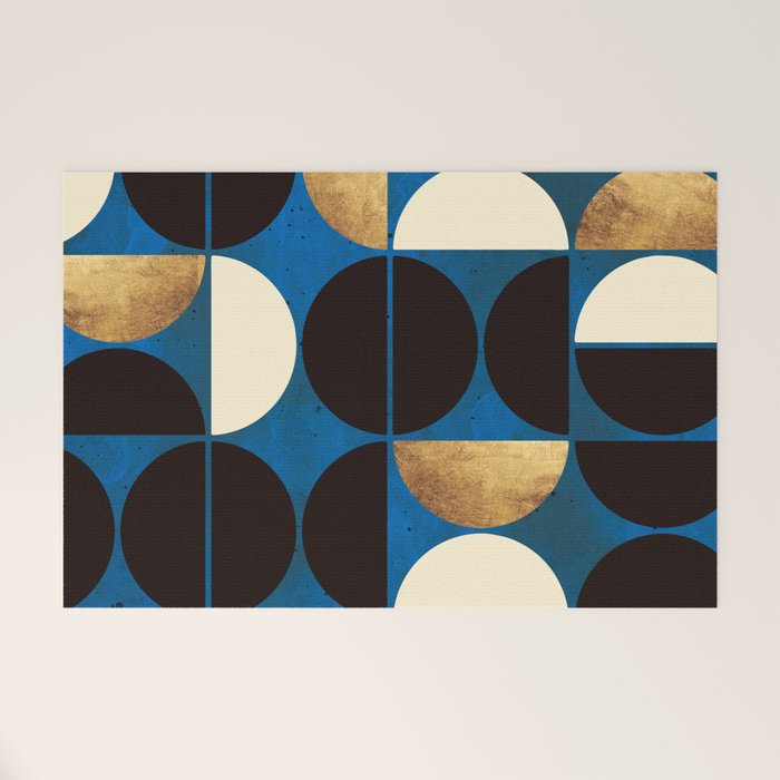 Retro Moon Welcome Mat Gallery Image 1