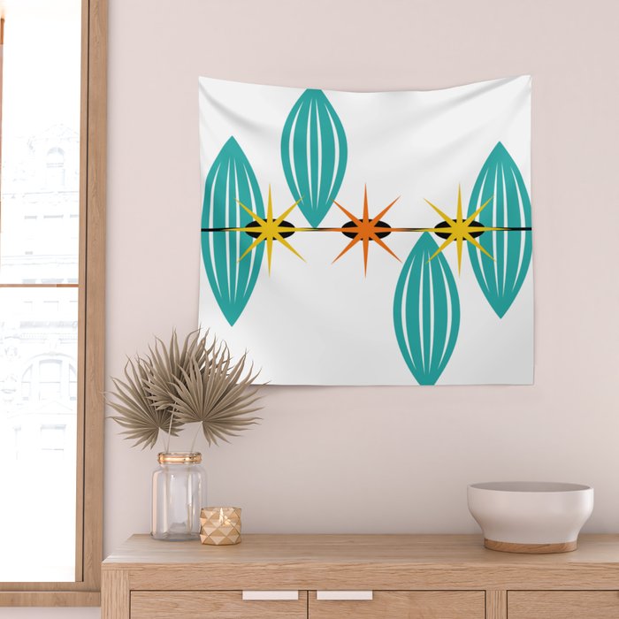 Mid-Century Modern Art 1.5 Wall Tapestry Gallery Image 2