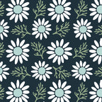 Coming Up Daisies . Navy Coffee Mug Gallery Image 2