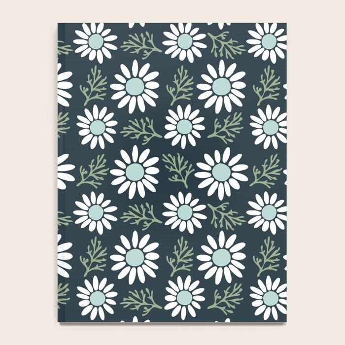 Coming Up Daisies . Navy Notebook Gallery Image 4