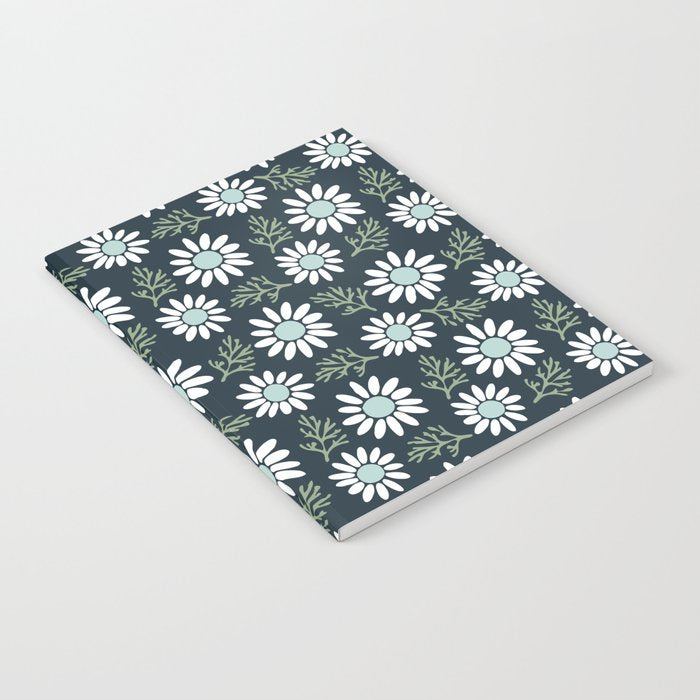 Coming Up Daisies . Navy Notebook Gallery Image 1