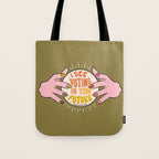 I See Voting in Your Future Tote Bag Gallery Image 1