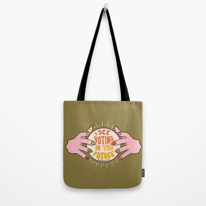 I See Voting in Your Future Tote Bag Gallery Image 2