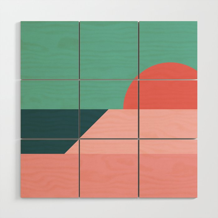 Sunseeker 11 Wood Wall Art Gallery Image 1