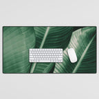 Banana leaf allure Desk Mat Gallery Image 1