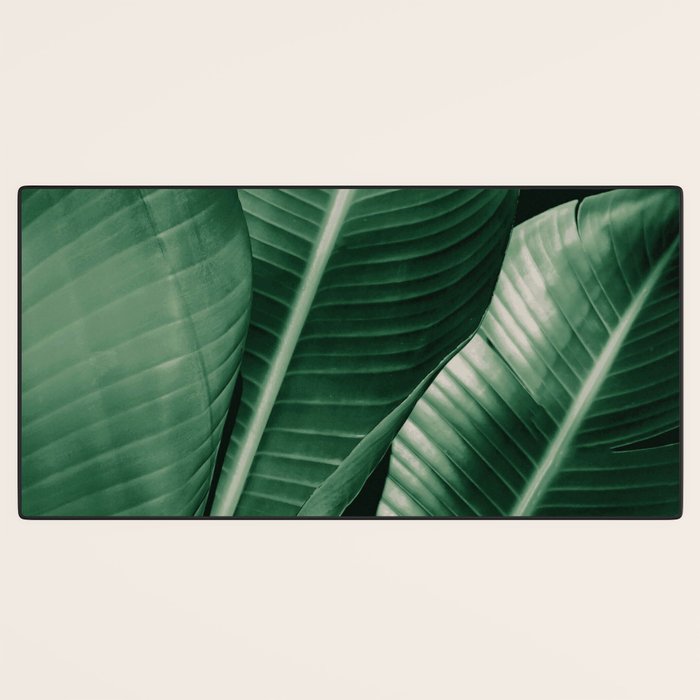 Banana leaf allure Desk Mat Gallery Image 3